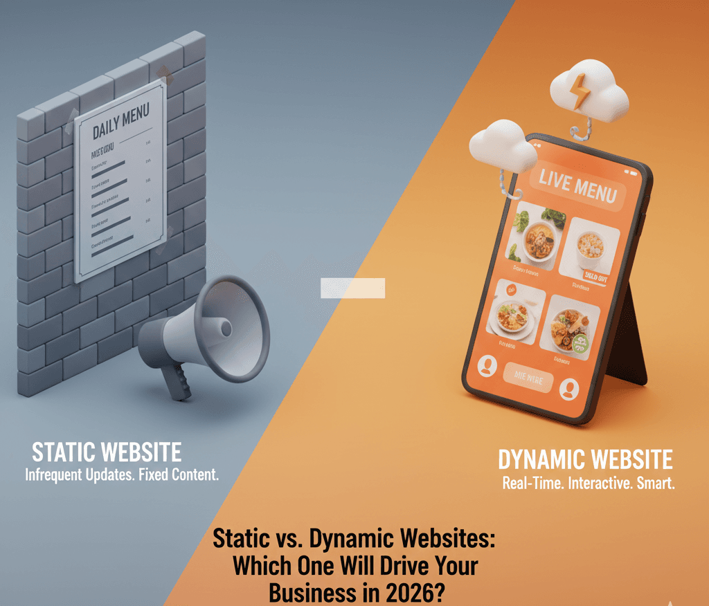 Static vs. Dynamic Websites: Which One Will Drive Your Business in 2026?